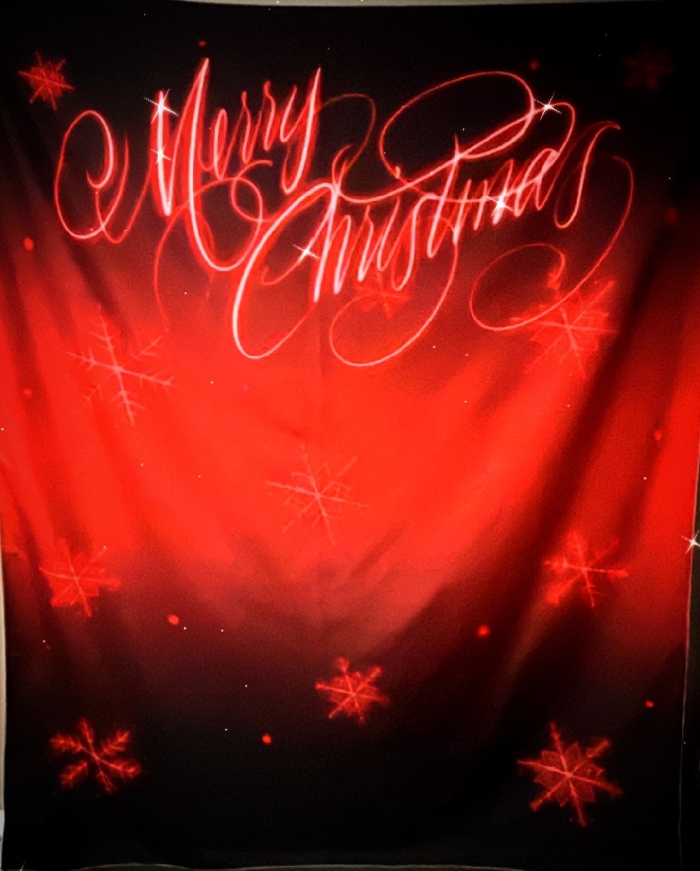 Christmas backdrop