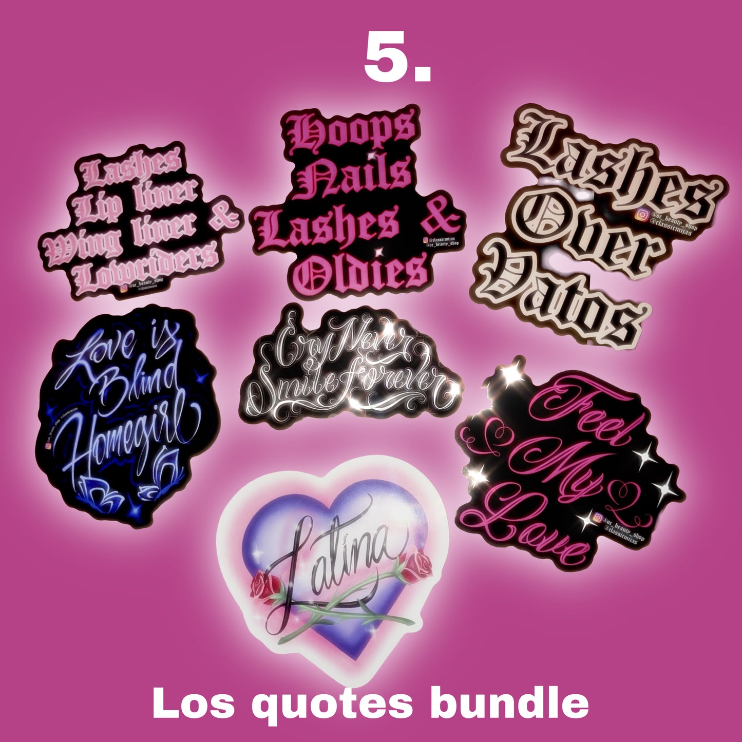 Sticker bundles