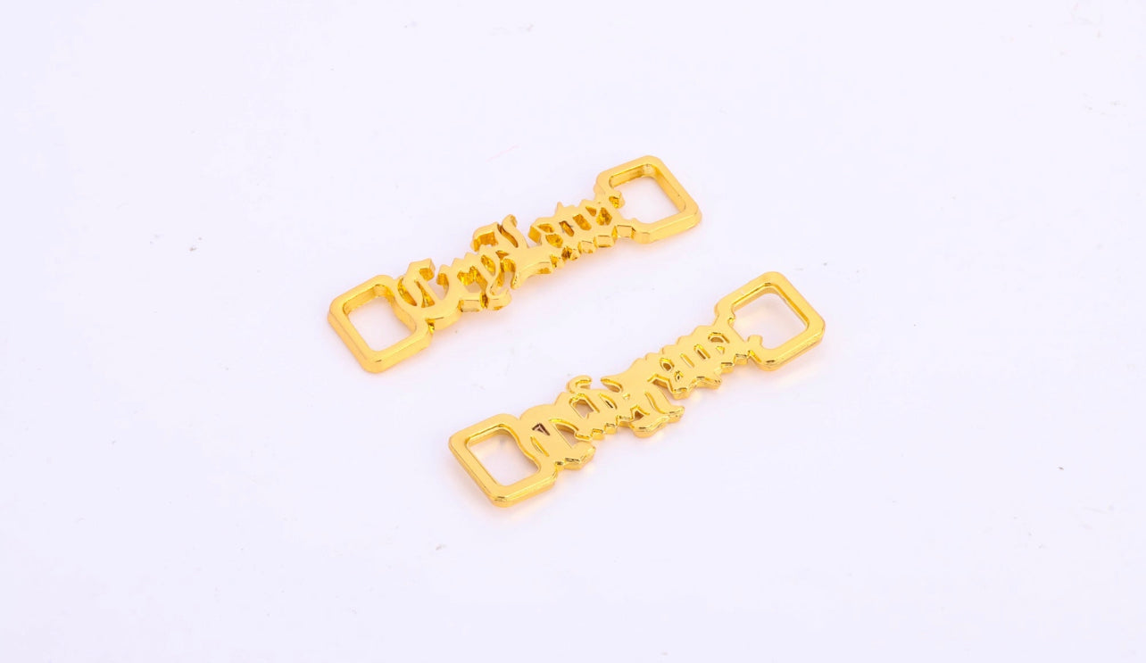 Smile now, cry later shoe charm